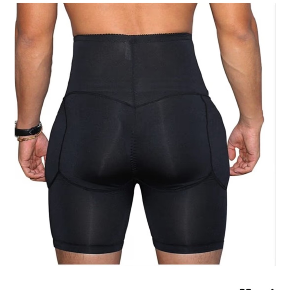 Padded Boxer Briefs for Men 1/2 Pack Mens Underwear Briefs Hip Enhancer Panties